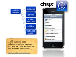 Today: Mobile Internet, Tomorrow: What?