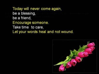 Today’s message  collection – english –    16th part