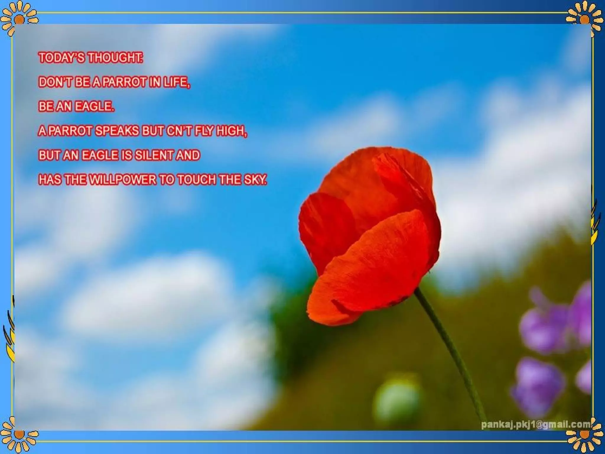 Today's message collections 4th part