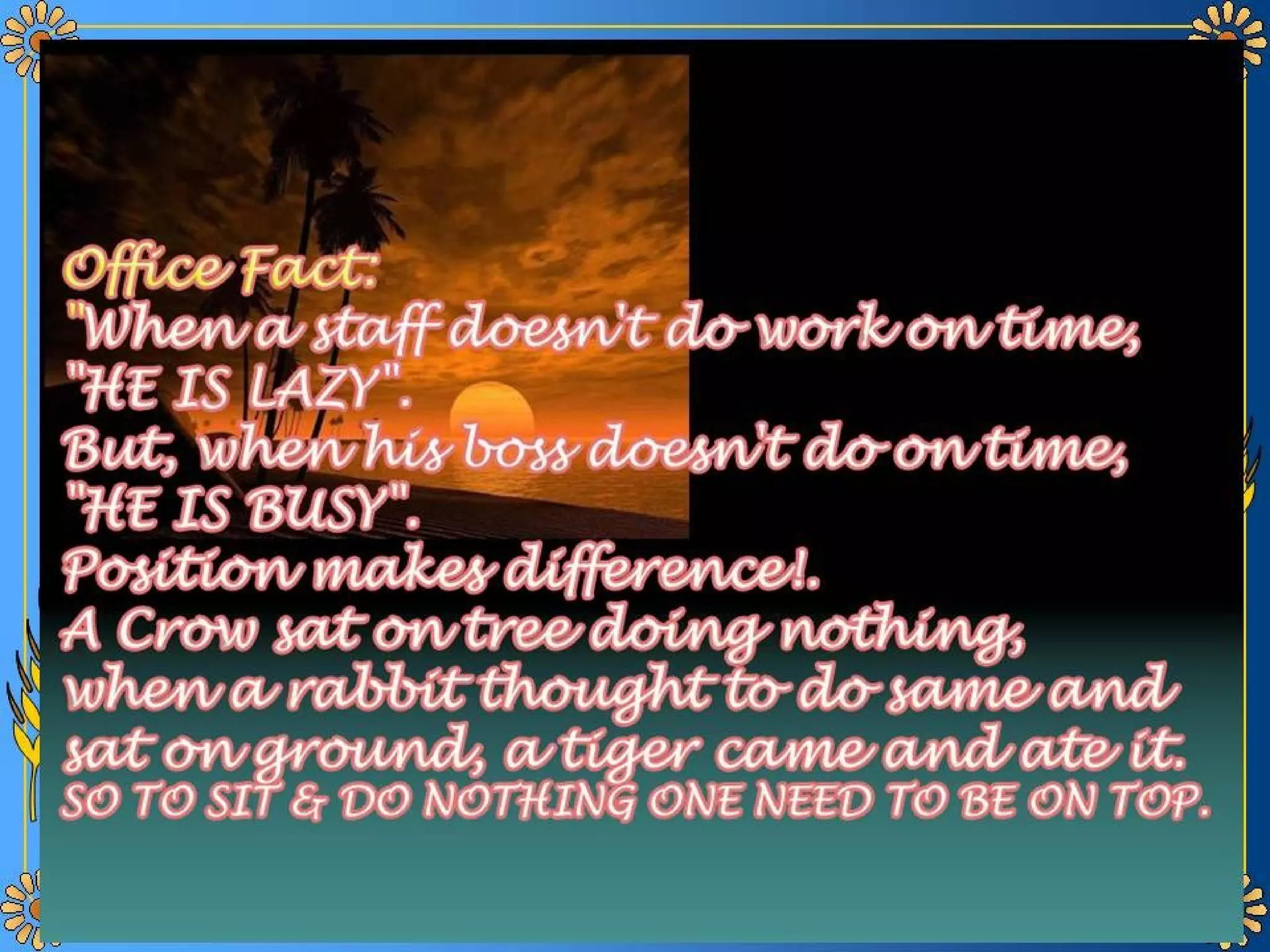 Today's message collections 4th part