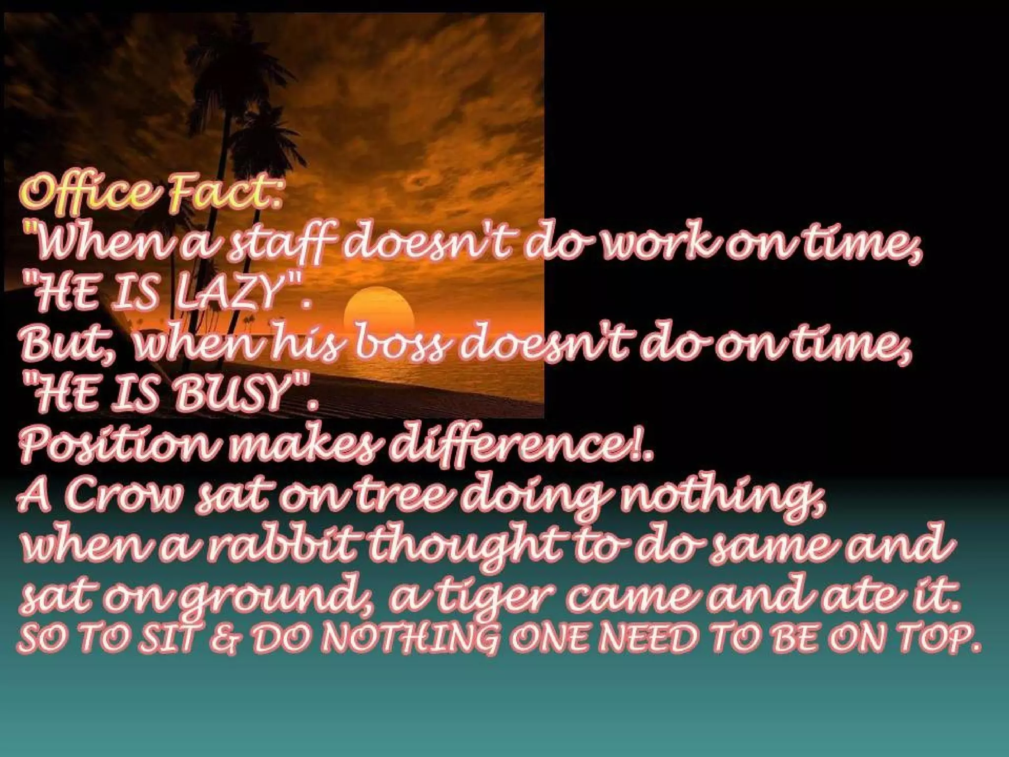 Today's message collections 4th part