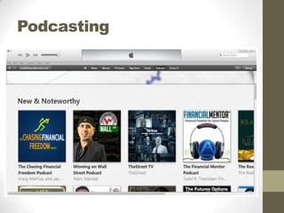 Podcasting

 
