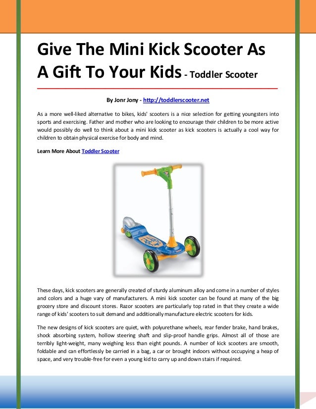 kids scooter store