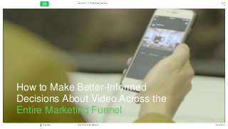 TwentyThree™ – The Video Marketing Platform
twentythree.netCopenhagen #TwentyThree #Video #Marketing
00:23
How to Make Better-Informed
Decisions About Video Across the
Entire Marketing Funnel
1
 