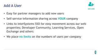 InterSystems Partner Hub - An Overview September 30th 2019 | PPT