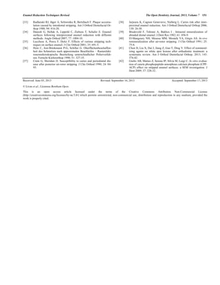 Interproximal reduction using Enamel reduction techniques | PDF