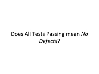 TEST TREND ANALYZER
(TTA)
 