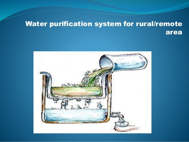 water purification systems for rural areas