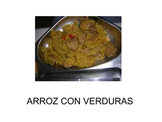 ARROZ CON VERDURAS