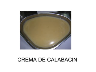 CREMA DE CALABACIN