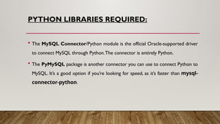 TO DO APP USING STREAMLIT PYTHON PROJECT | PPTX