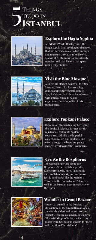 Top 5 Things to Do in Istanbul