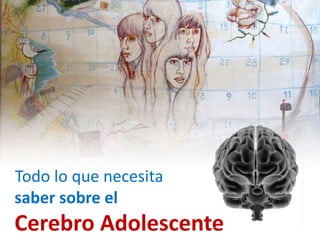 Todo lo que necesita
saber sobre el
Cerebro Adolescente
 