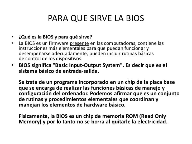 para que sirve el firmware Qué es el firmware?