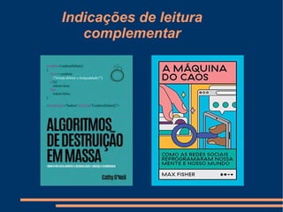 Indicações de leitura
complementar
 
