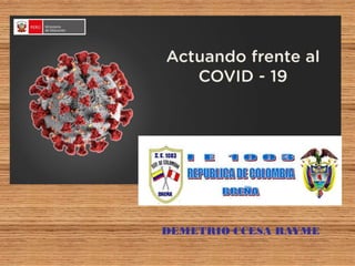 DEMETRIO CCESA RAYME
 