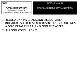 ISO 9000ISO 9000 designa un conjunto de normas sobre calidad y gestión continua de calidad, establecidas por la Organización Internacional de Normalización (ISO). Se pueden aplicar en cualquier tipo de organización o actividad orientada a la producción de bienes o servicios. Las normas recogen tanto el contenido mínimo como las guías y herramientas específicas de implantación, como los métodos de auditoría. El ISO 9000 especifica la manera en que una organización opera, sus estándares de calidad, tiempos de entrega y niveles de servicio. Existen más de 20 elementos en los estándares de este ISO que se relacionan con la manera en que los sistemas operan.Su implantación, aunque supone un duro trabajo, ofrece numerosas ventajas para las empresas, entre las que se cuentan con:Estandarizar las actividades del personal que trabaja dentro de la organización por medio de la documentaciónIncrementar la satisfacción del clienteMedir y monitorizar el desempeño de los procesosDisminuir re-procesosIncrementar la eficacia y/o eficiencia de la organización en el logro de sus objetivosMejorar continuamente en los procesos, productos, eficacia, etc.Reducir las incidencias de producción o prestación de serviciosTEMATÉCNICAS DE PLANEACIÓN APLICADAS A LA PRODUCCIÓN ESTUDIO DE TIEMPOS Y MOVIMIENTOS. DEFINICIÓN Y CONCEPTO. THERBLIGS. PLAN SEGUR. PRINCIPIO DE LA ECONOMÍA D EMOVIMIENTOS. PUNTO DE EQUILIBRIO. GRÁFICA DE GANTT. RUTACRÍTICA. DIAGRAMAS DE PROCESO.EJERCICIO   Núm.   41LECTURA Y DISCUCION DE TEXTOS. ELABORACION DE MONOGRAFIA