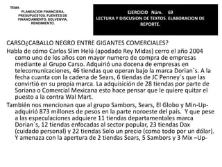 TEMACONCEPTOS BÁSICOS DE LA MERCADOTÉCNIAEJERCICIO   Núm.     48LECTURA Y DISCUSIÓN DE TEXTOS.PLAN PARA INTRODUCIR UN NUEVO PRODUCTO.Plan para introducir un nuevo producto:El Lapicito S.A de C.V es una comercializadora de productos de papelería y oficina, así mismo proporciona servicios de fotocopiado e Internet. Como empresa hemos decidido dar un nuevo paso y lanzar un producto novedoso con el fin de satisfacer a los clientes. Se trata de las FlexiCrayolas (MR), que son flexibles.Situación actual de la Mercadotecnia:No tenemos conocimiento de que haya competidores.