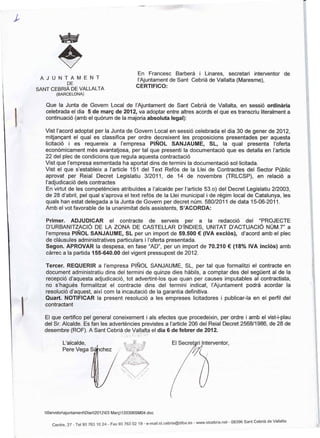 Todos los acuerdos aprovados por el ayuntamiento ua7 