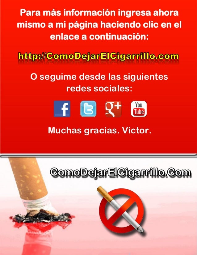 Como he dejado a fumar que pastillas
