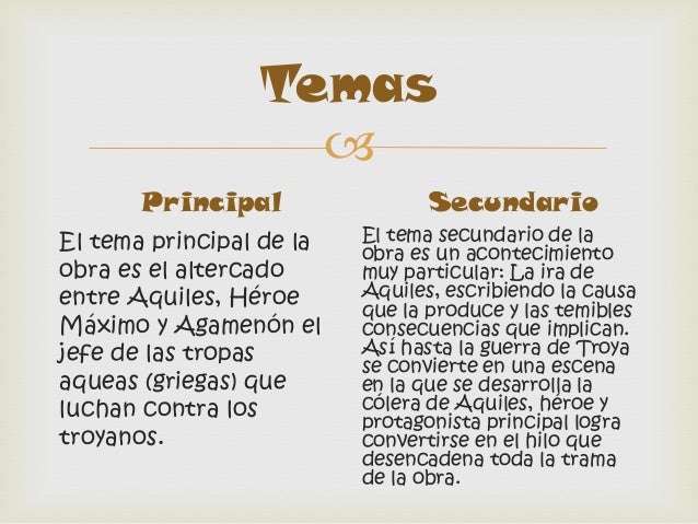 Todo sobre la obra la ilíada