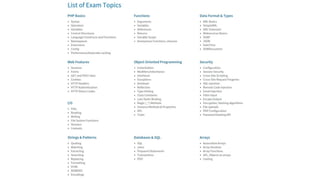 Todos os passos para a certificação PHP - PHPExperience2017 