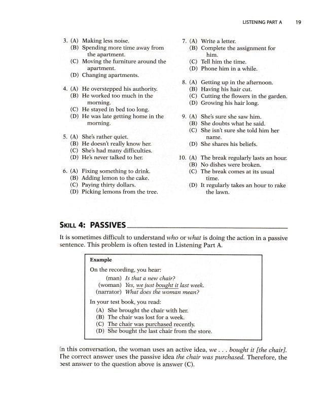 Toefl Review Exercise Skill 1 13