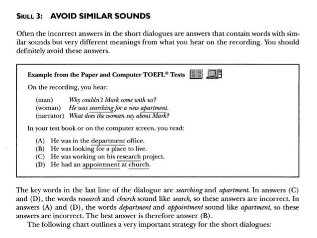 Toefl Review Exercise Skill 1 7 Reading Berkas Belajar