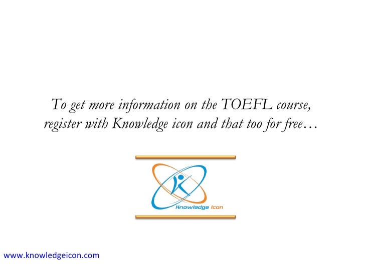 toefl after exam 12 Presentation TOEFL