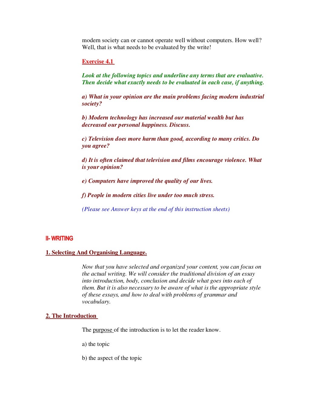toefl sample writing essays pdf