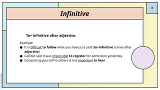 TOEIC · Infinitives & Participle and Participle Clause.pptx | Free Download