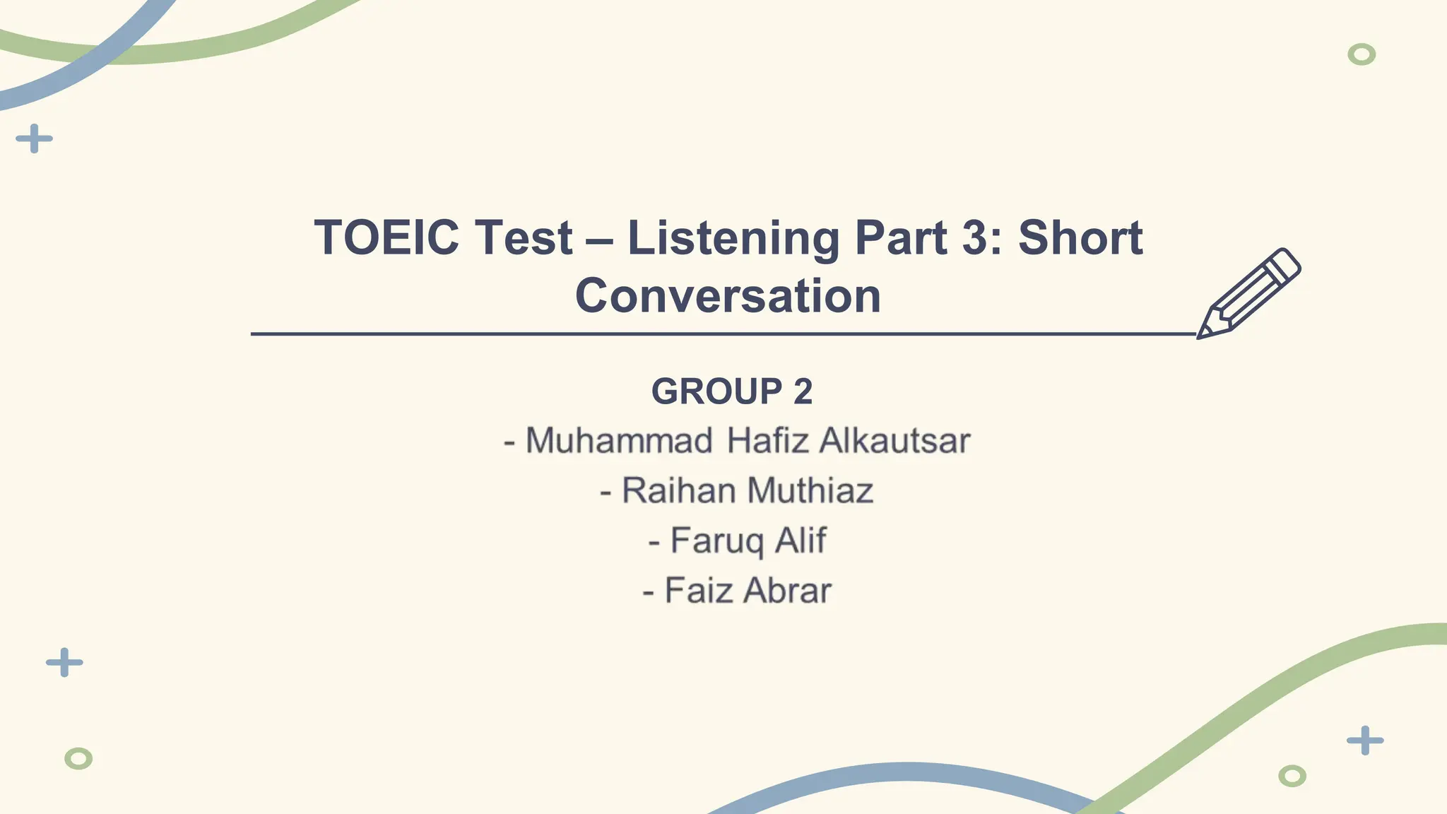 TOEIC Test english – Listening Part 3.pptx