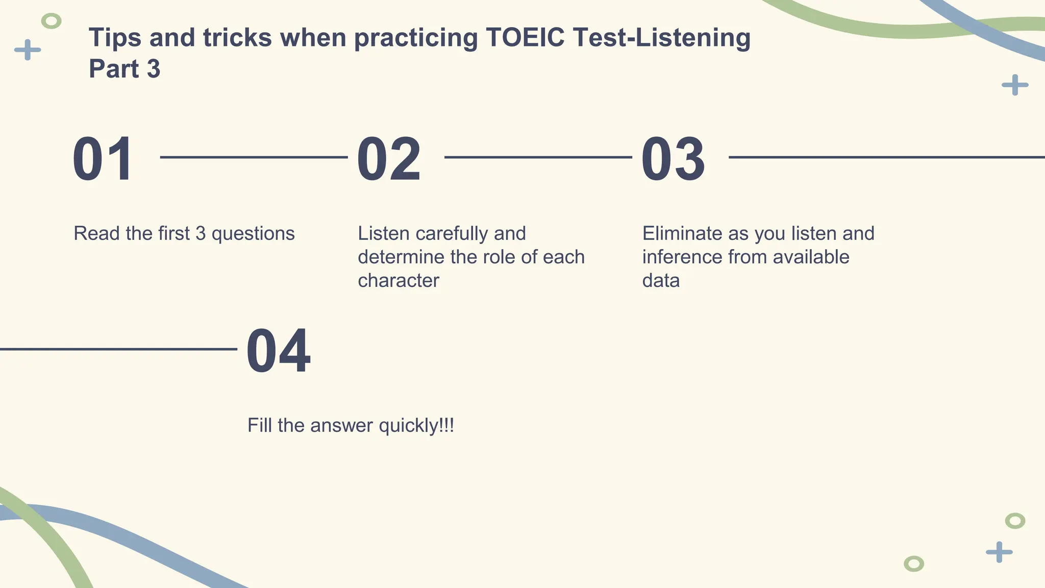 Toeic Test English Listening Part 3 Pptx