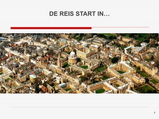 3 
DE REIS START IN… 
 