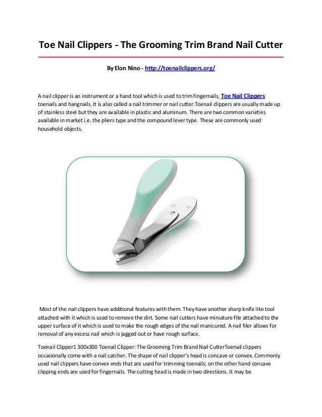 nail cutter or nail clipper