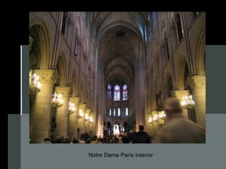 Notre Dame París Interior
 