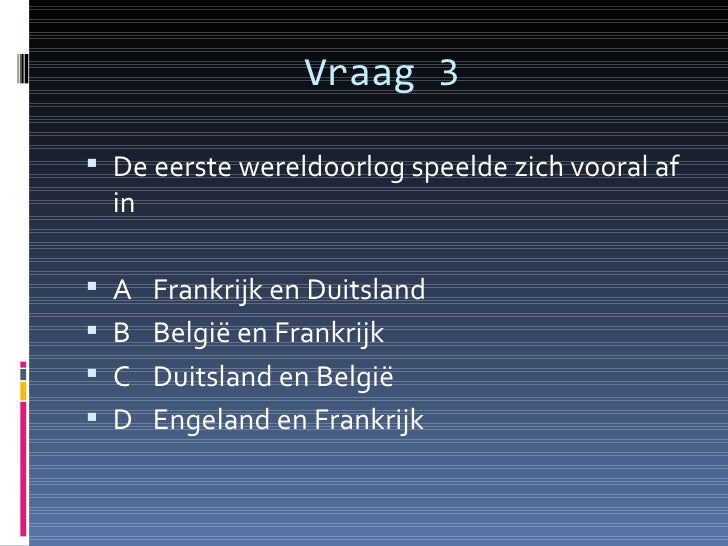 Toets geschiedenis h3