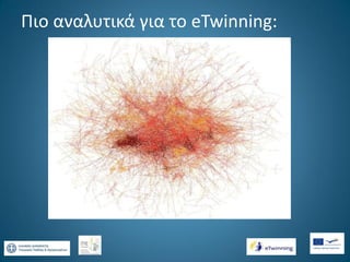 Πιο αναλυτικά για το eTwinning:

 