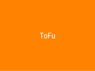 What is the goal of content
marketing at the ToFu stage
of the sales funnel?
 