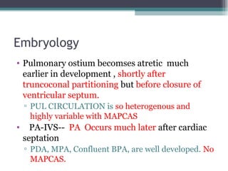 tetrology of fallot (TOF) with pulmonary atresia | PPT