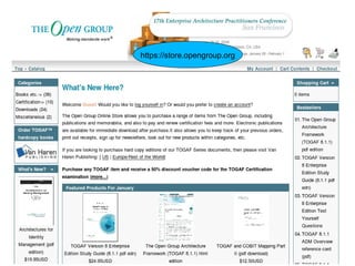 25 January 2015 © The Open Group 200866
TOGAF 2006 Edition
https://store.opengroup.org
 