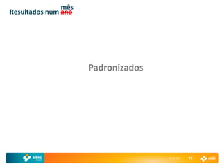 mês
Resultados num ano




                     Padronizados




                                    29-04-2011   72
 