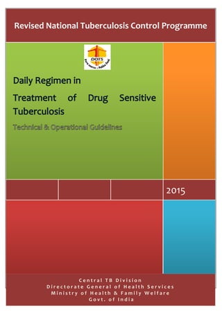 Revised TB programme India | PDF