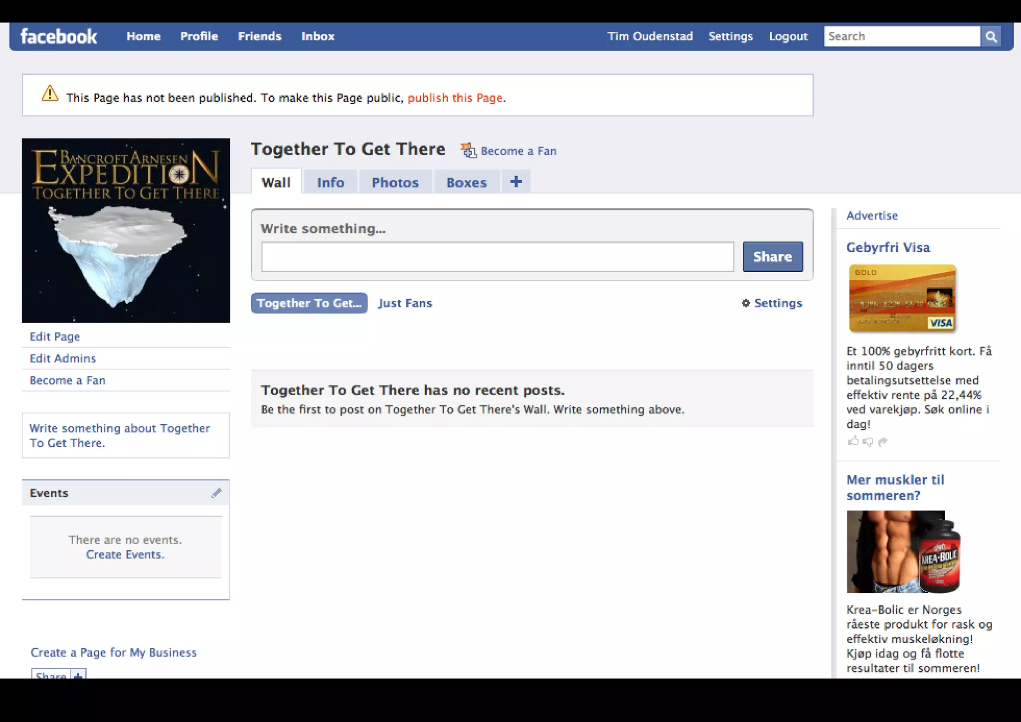 Together To Get There – Presentasjon