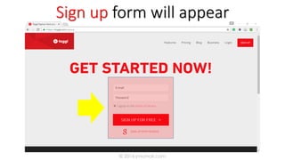 Sign up form will appear
© 2016 jmumali.com
 