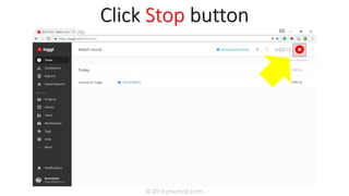 Click Stop button
© 2016 jmumali.com
 
