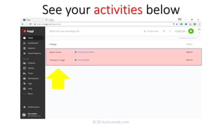 See your activities below
© 2016 jmumali.com
 