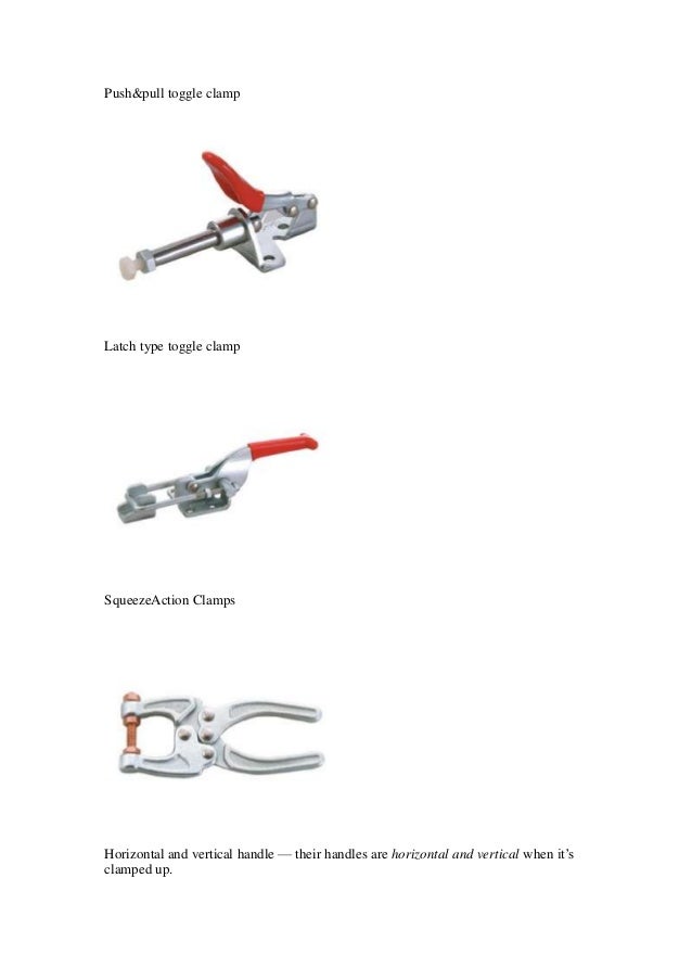 Toggle clamp advantages and comparison sp1