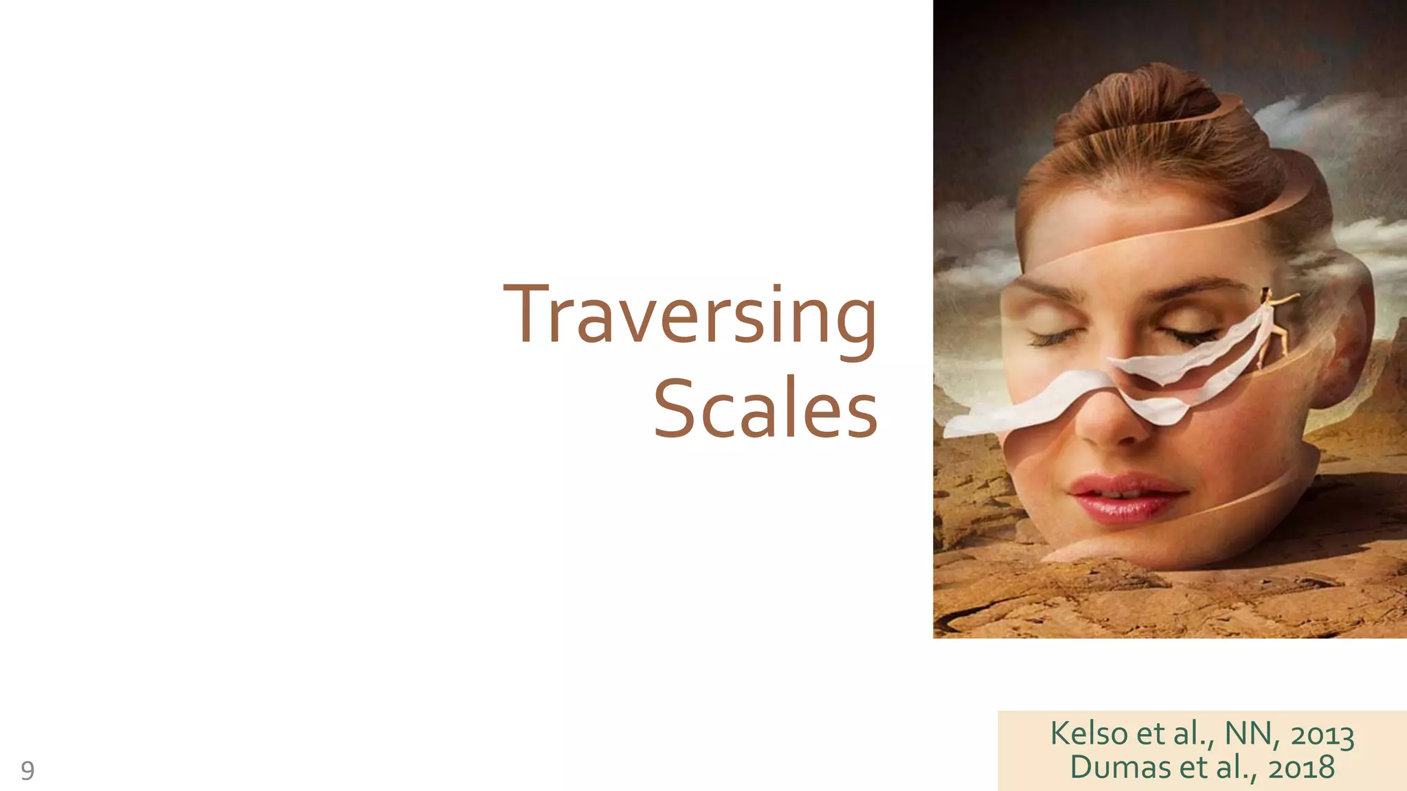 9
Traversing
Scales
Kelso et al., NN, 2013
Dumas et al., 2018
 