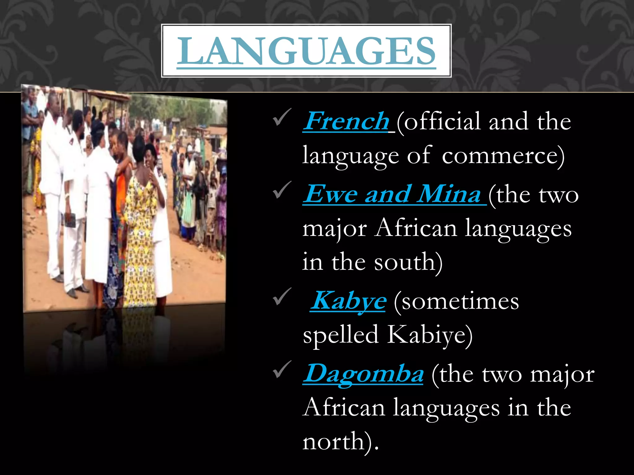 Togo (report in Geography) | PPTX